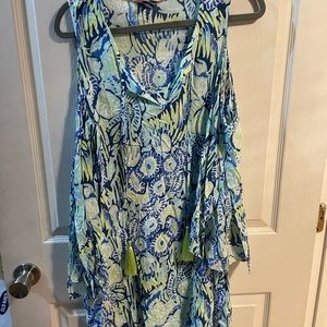 Lilly Pulitzer cold shoulder dress